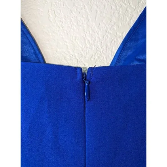 NWT Nordstrom Adelyn Rae Royal Blue Medium Lace Dress - Picture 8 of 10